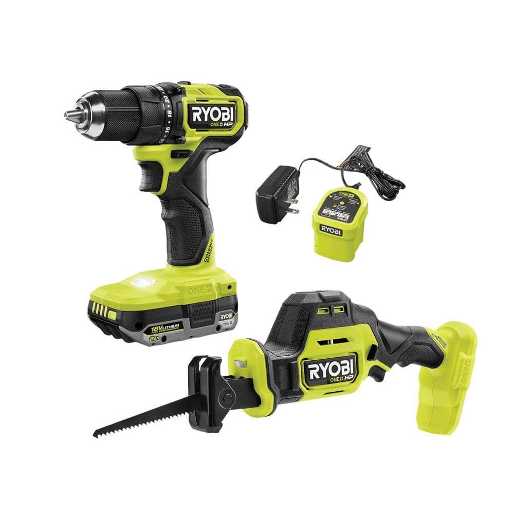 18V Brushless Cordless Compact 2-Tool Combo Kit with Drill/Driver W915