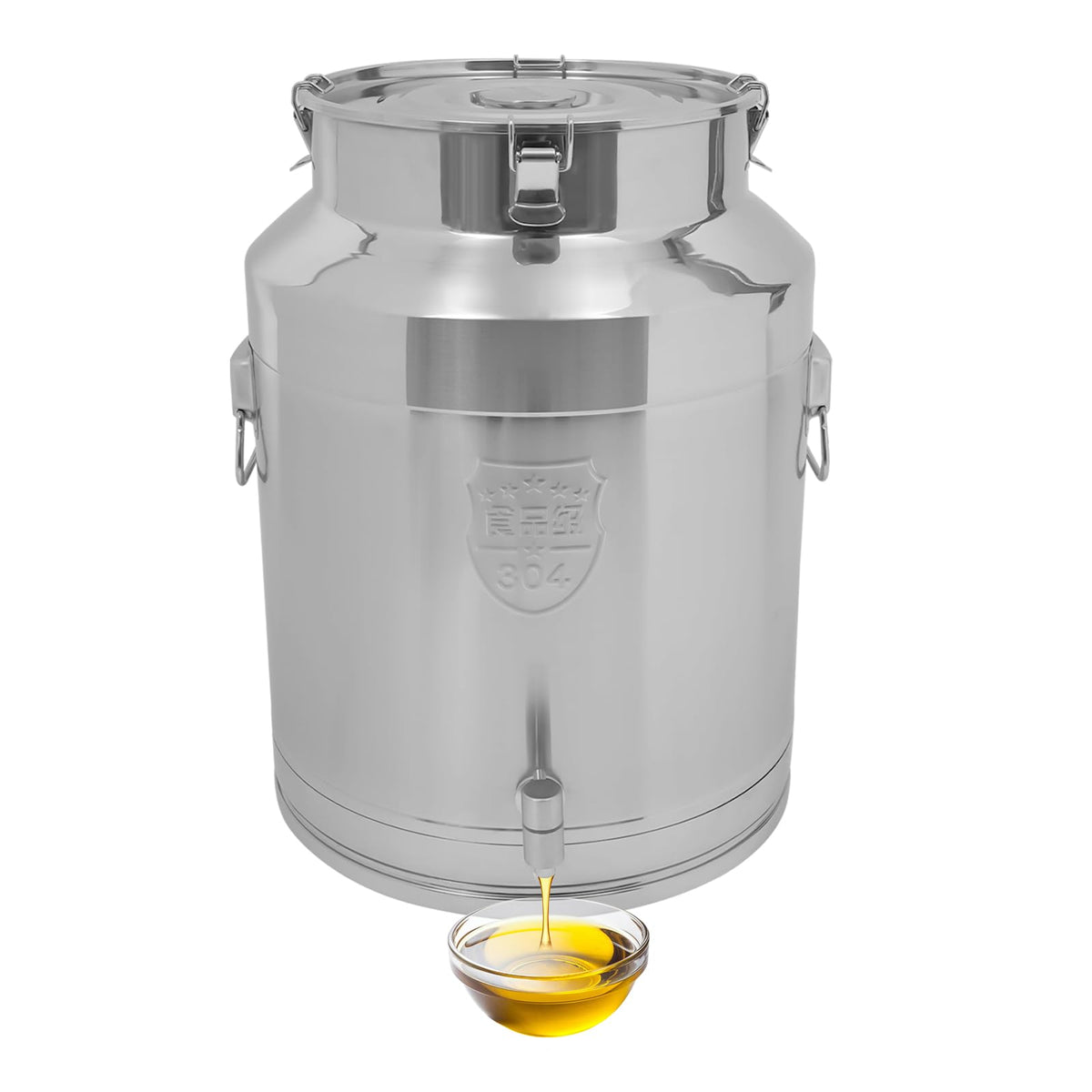 64L Stainless Steel Milk Can with Faucet G2582