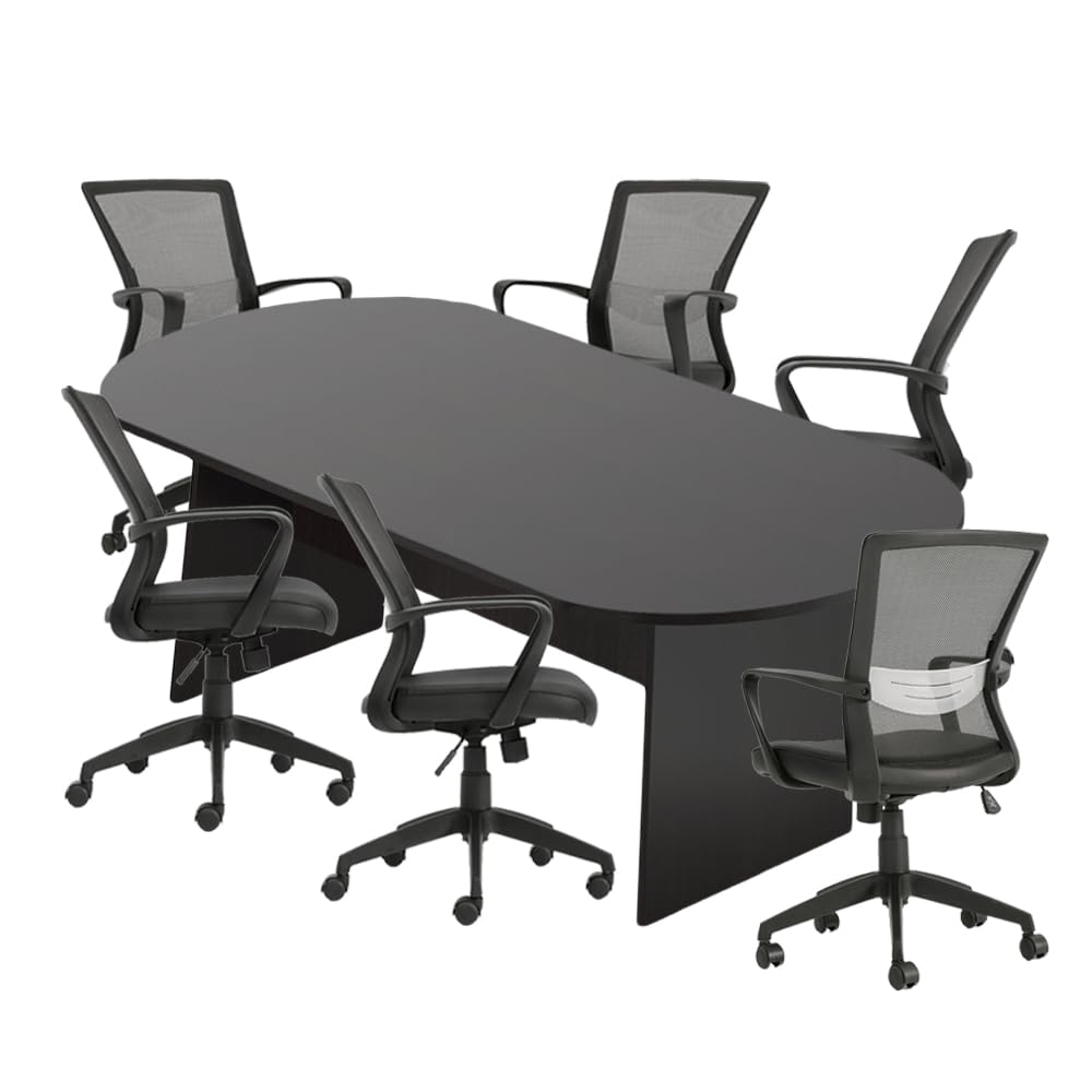 8ft Conference Table with 6 Chairs T891540