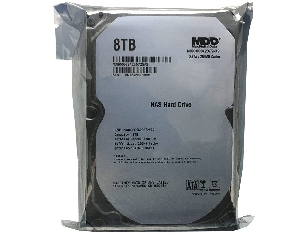 8TB 7200 RPM 256MB Cache SATA 6.0Gb/s 3.5'' Internal Hard Drive T3429