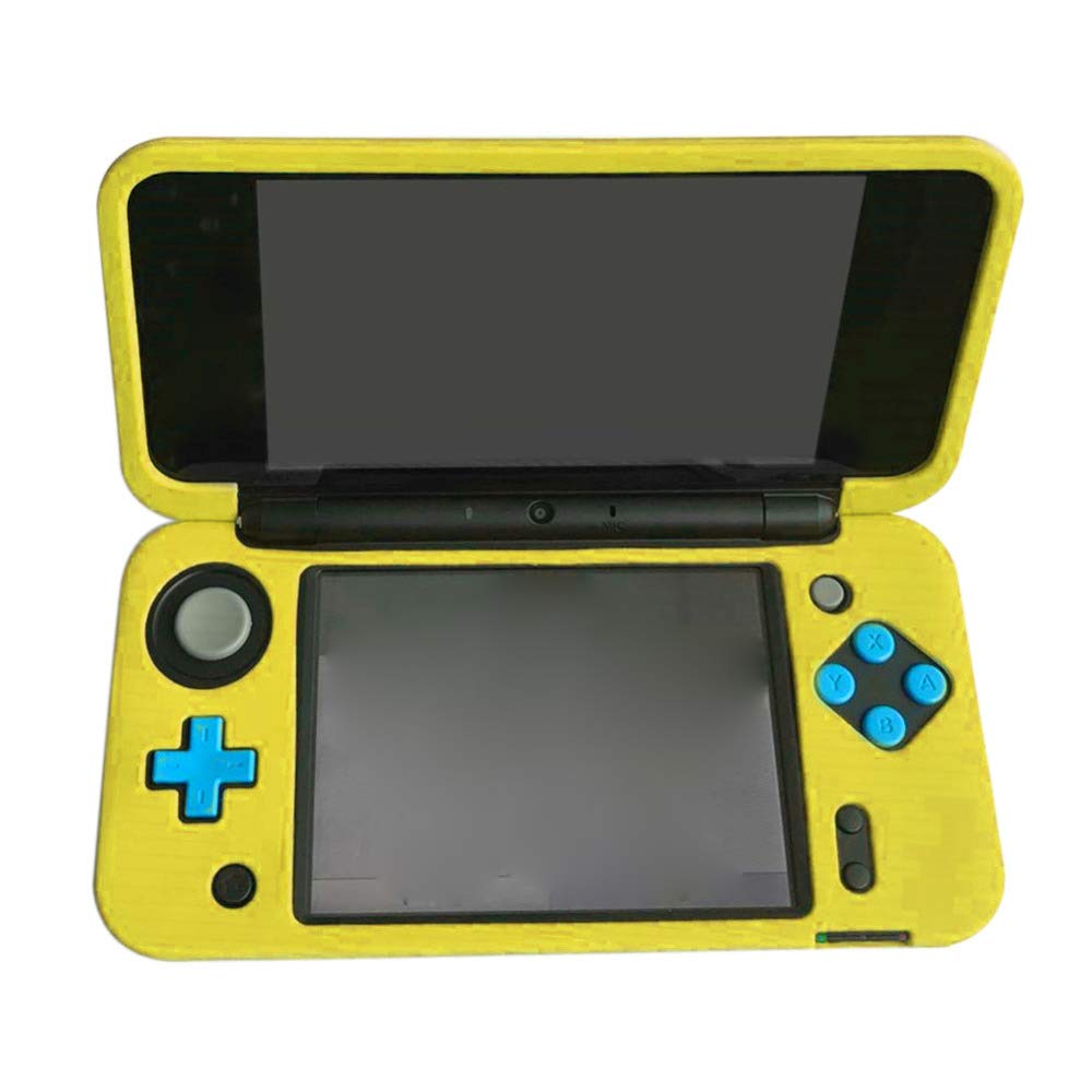 Silicone Protector Cover Skin Case for New 2DS XL New 2DS LL Console (Yellow) C27154