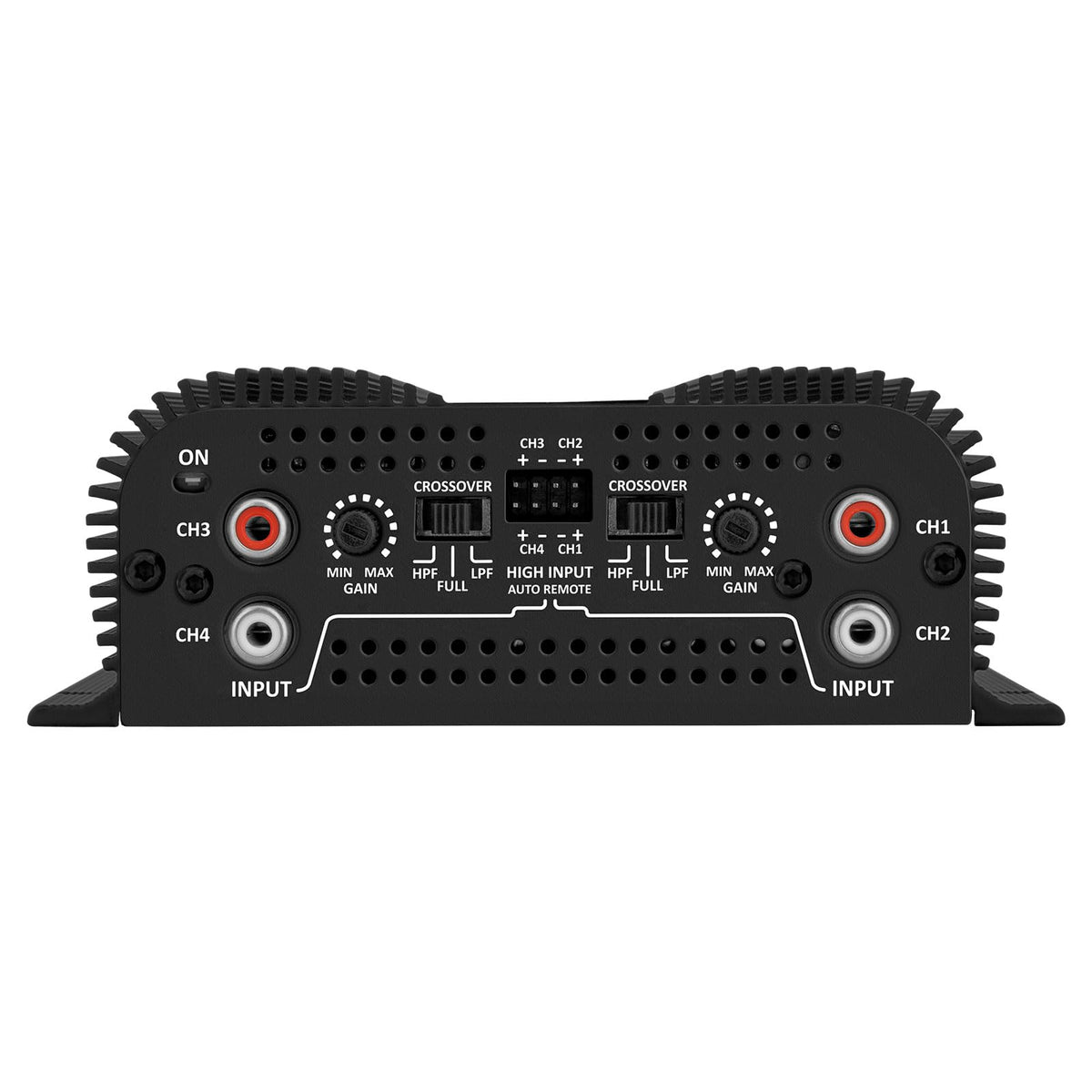 Black 800W RMS 4 Channel Class D Car Amplifier X97587