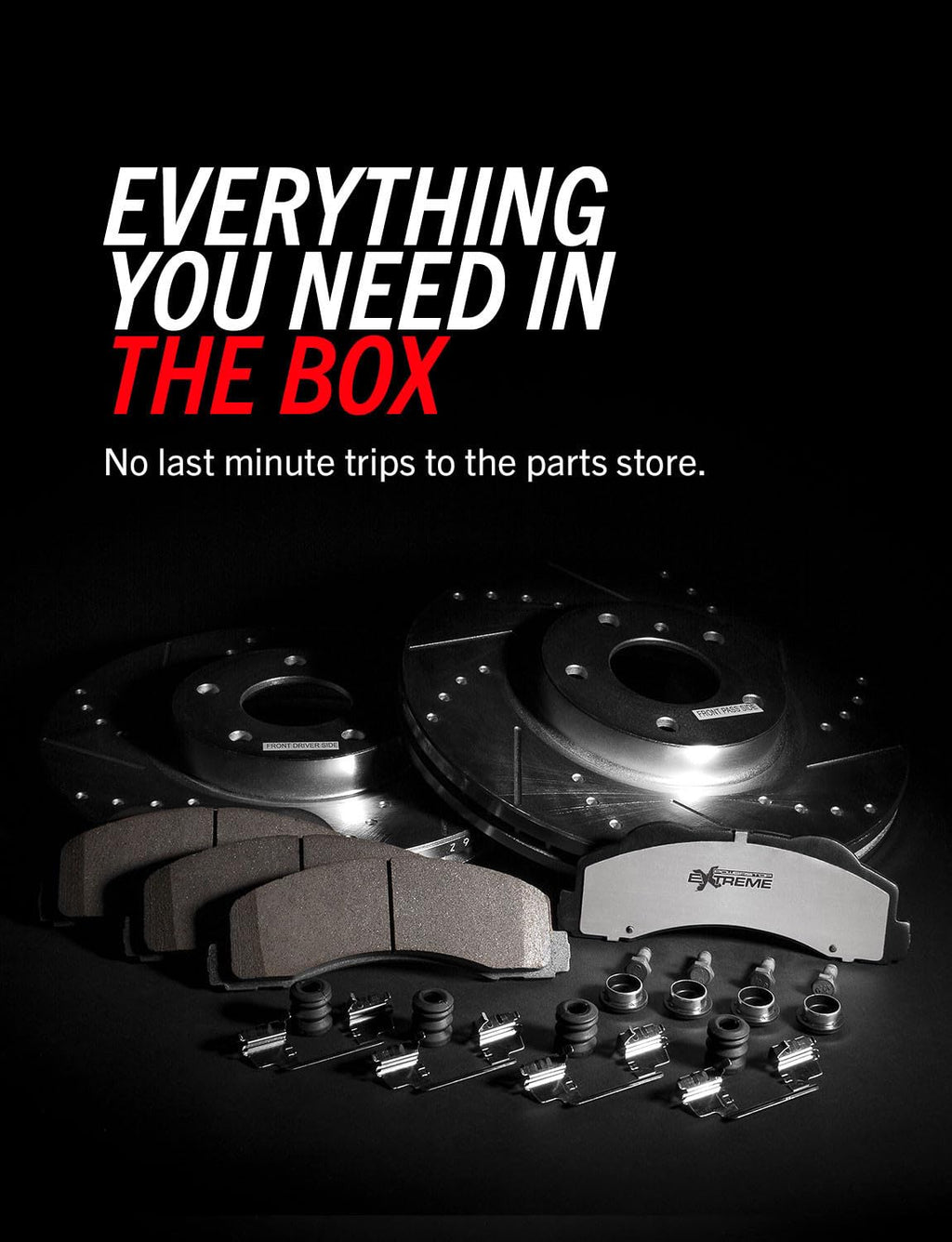 Rear Brake Pad & Rotor Kit P450