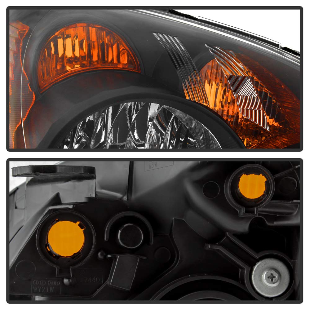 Black Headlights Replacement Pair Set H79904