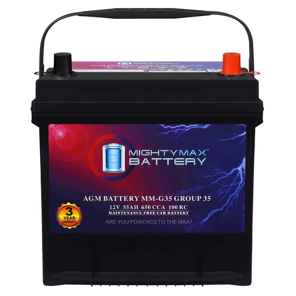 12V 55Ah AGM 650 CCA Battery Z89203