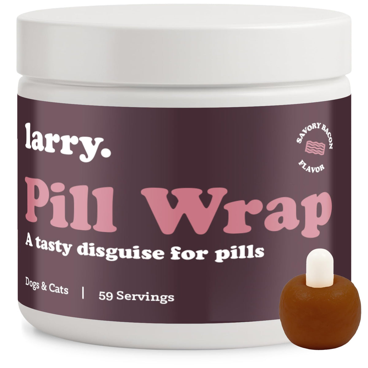 Pill Wrap Dogs Hide Medication Pockets 4.2 oz E538