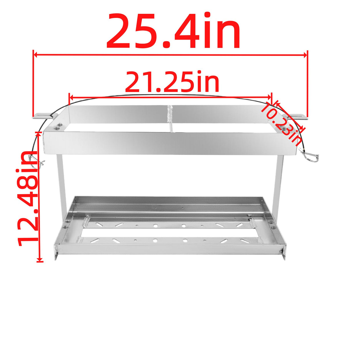 Thickened Fuel Can Holder for 2 5-Gal Gas Cans U80163
