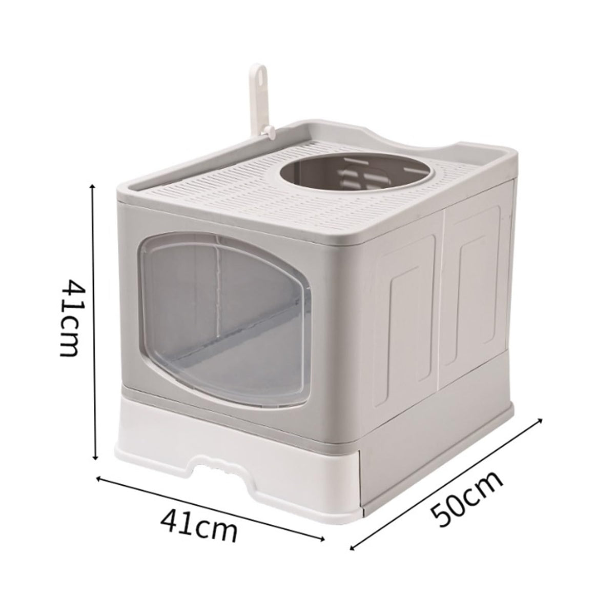 Foldable Cat Litter Box with Lid T53039