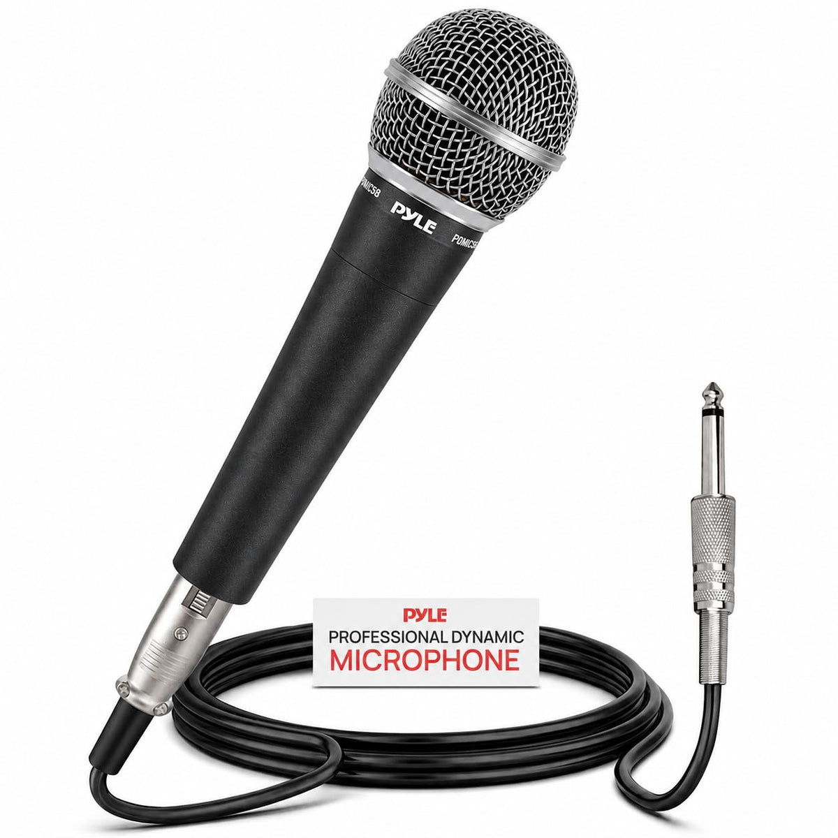 Dynamic Cardioid XLR Microphone with Built-in Pop Filter F289397