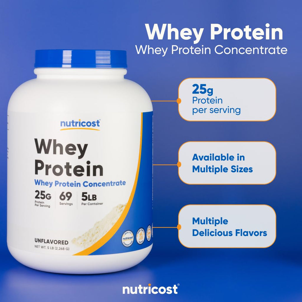 Whey Protein Concentrate Powder 5 LB D86062