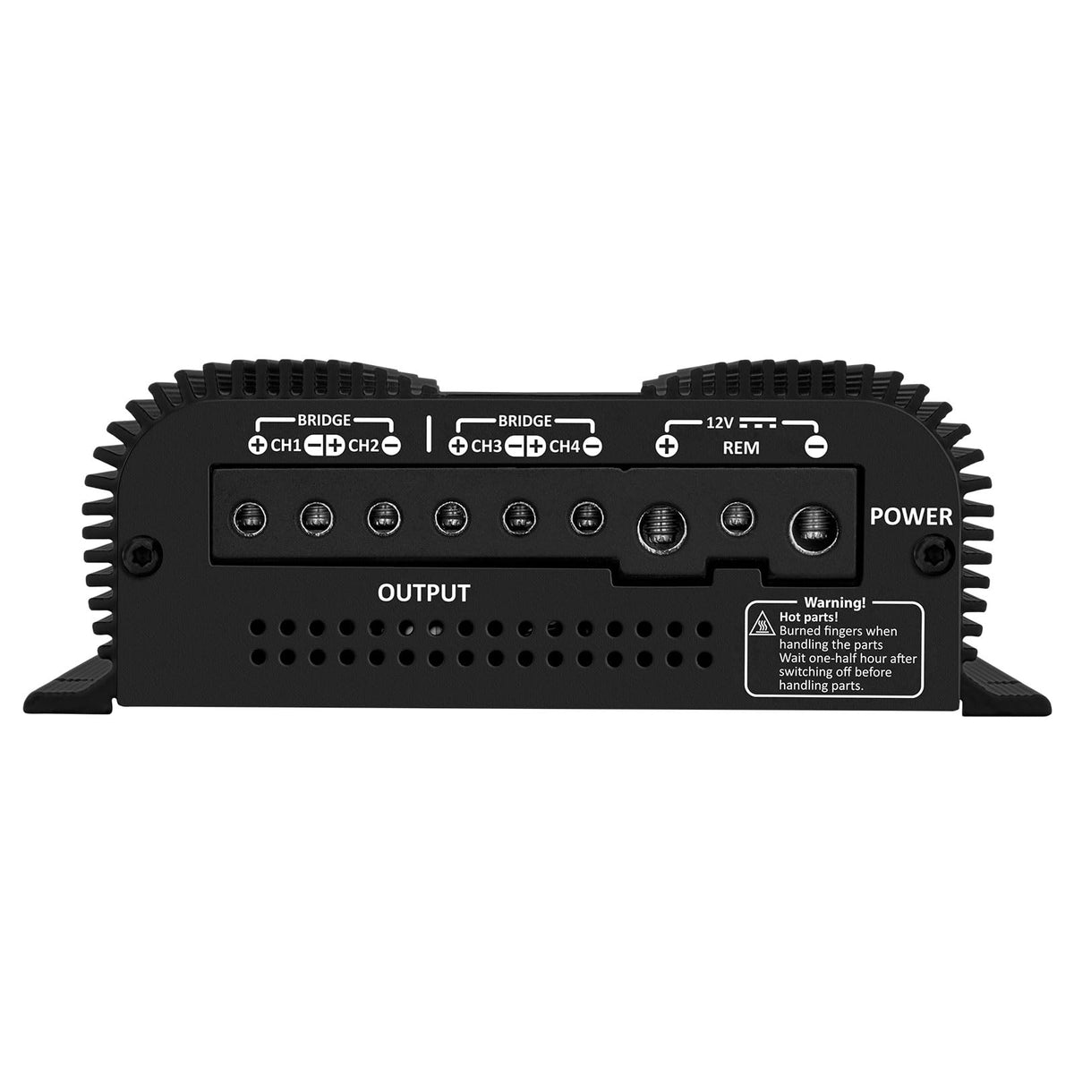 Black 800W RMS 4 Channel Class D Car Amplifier X97587