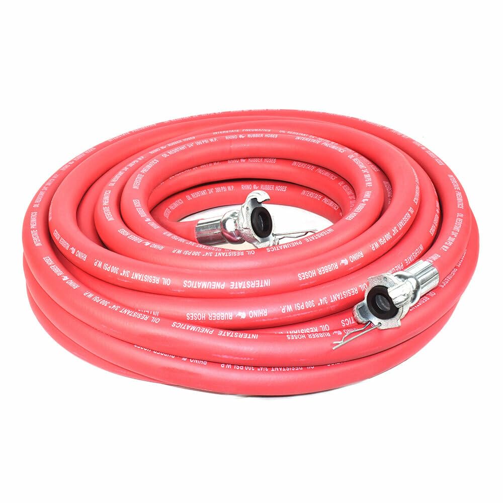Heavy-Duty Rubber Hose 3/4" x 100 feet 300 PSI E291255