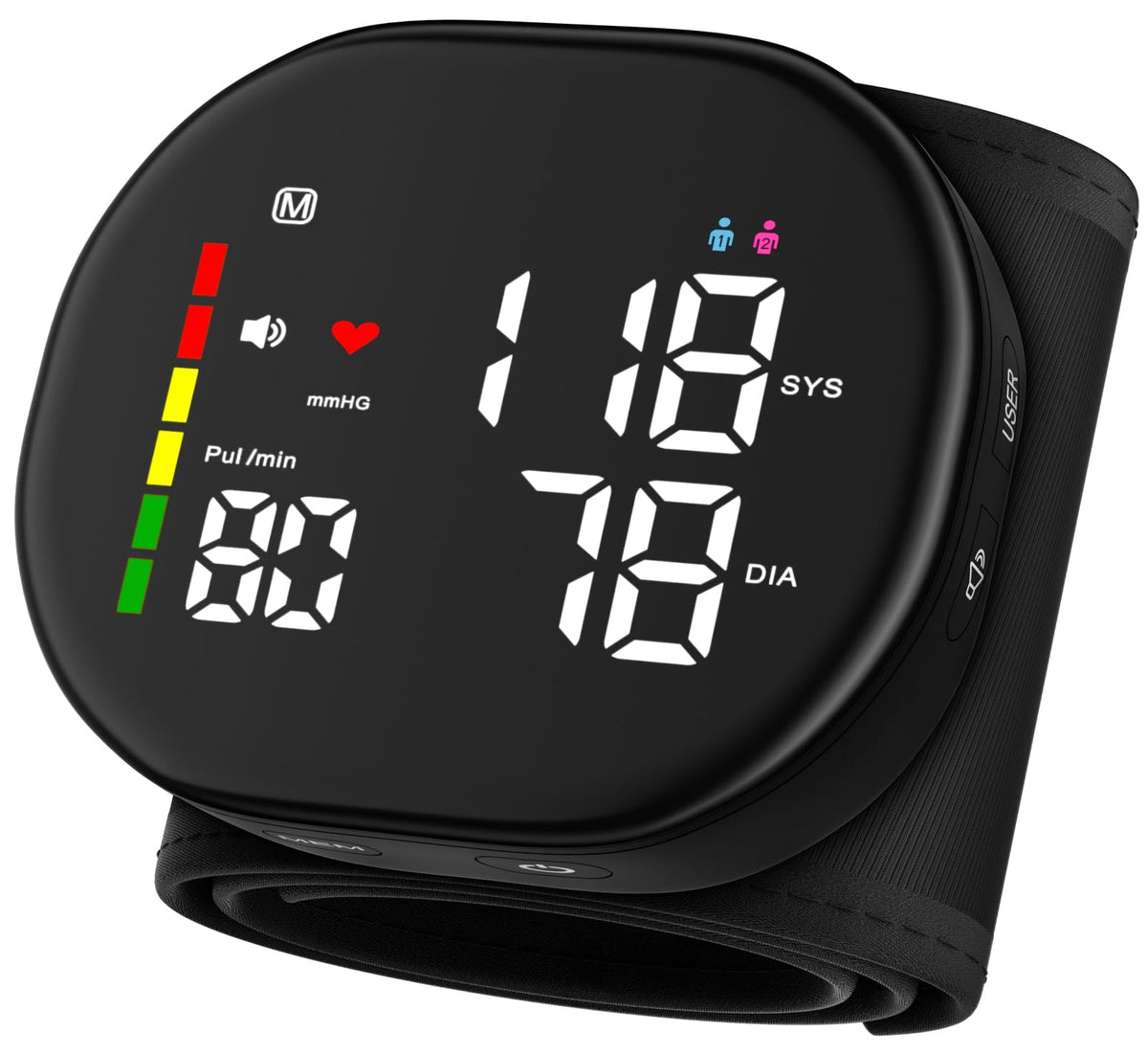 Wrist Blood Pressure Monitor Black Y9521