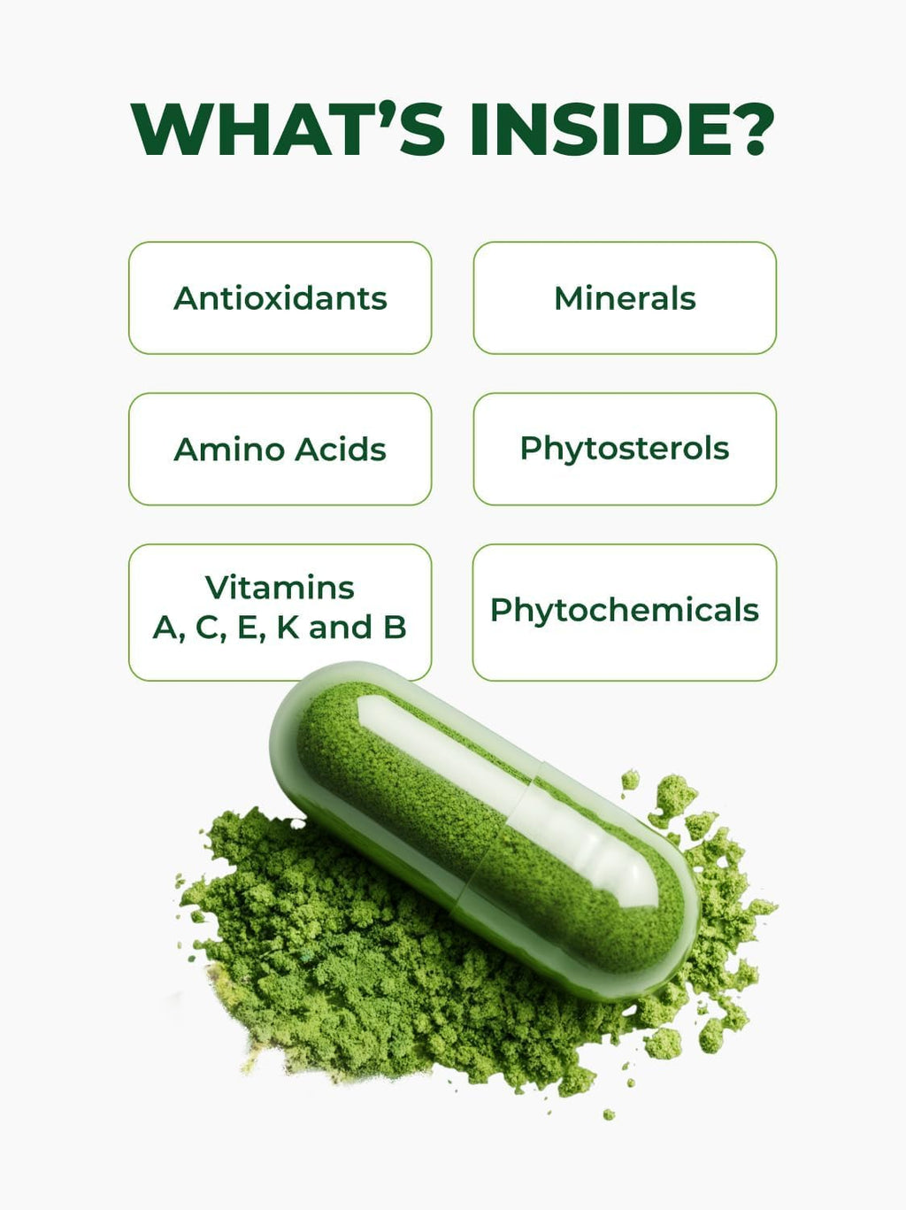 Organic Moringa Capsules 500mg 120ct Pack of 2 Q3181