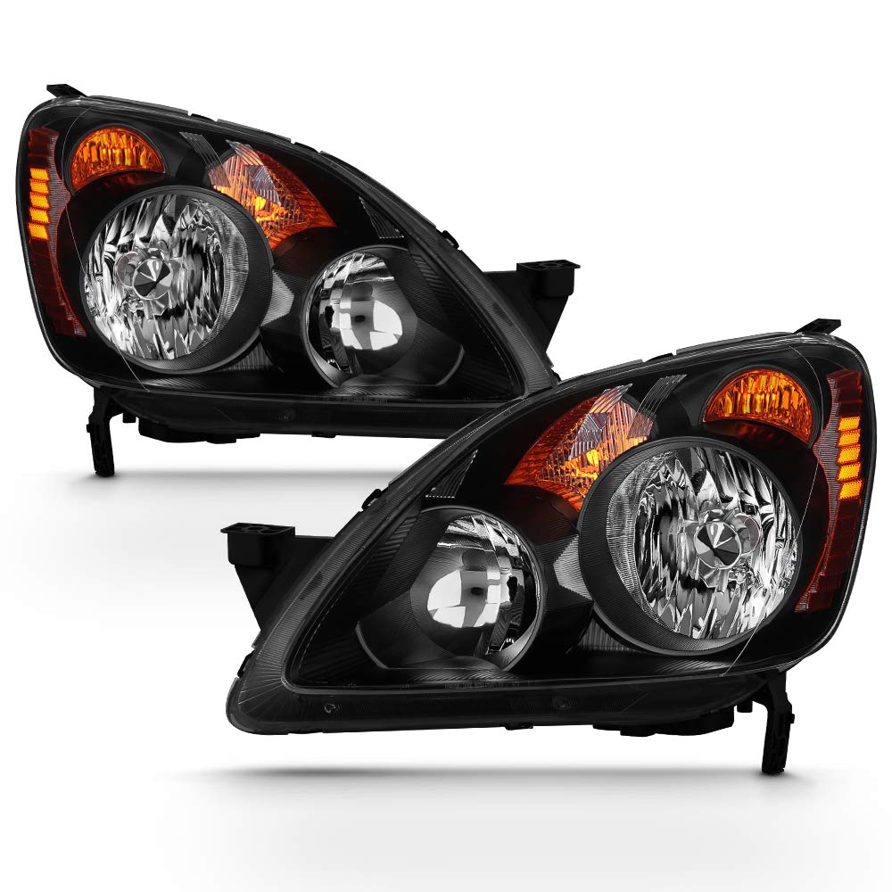 Black Headlights Replacement Pair Set H79904