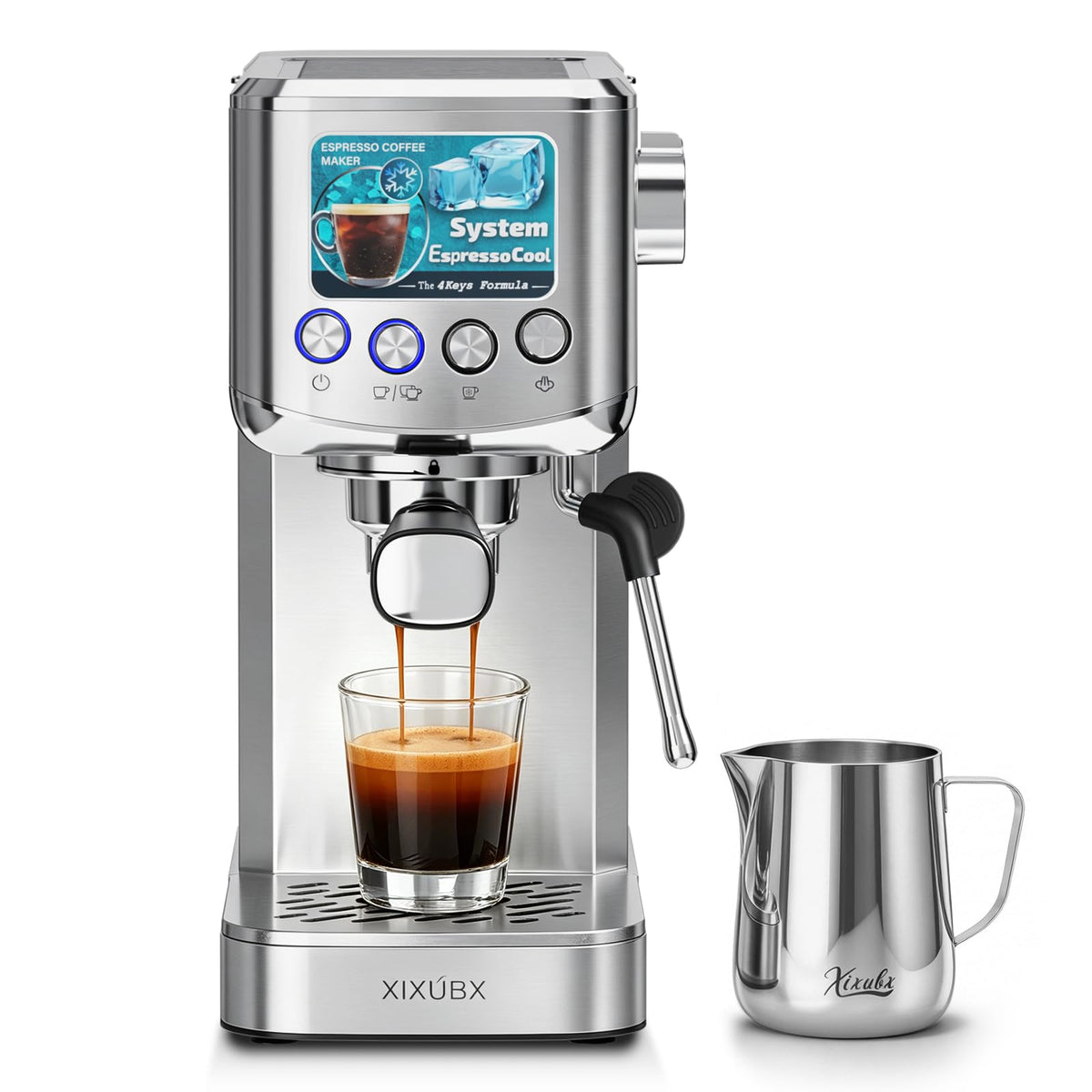 Cold Brew Espresso Machine with Milk Frother B63449