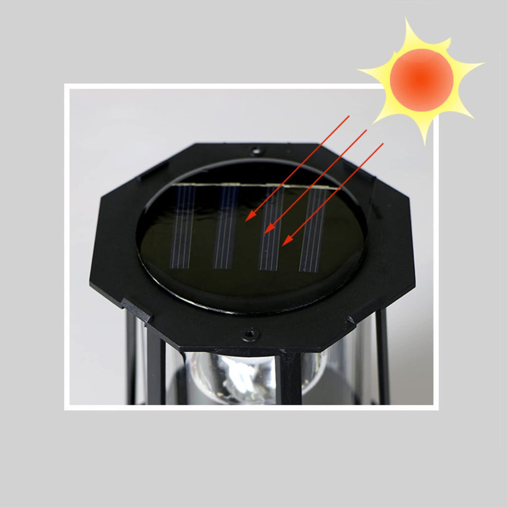Solar Powered Lighthouse Garden Decoration L80900