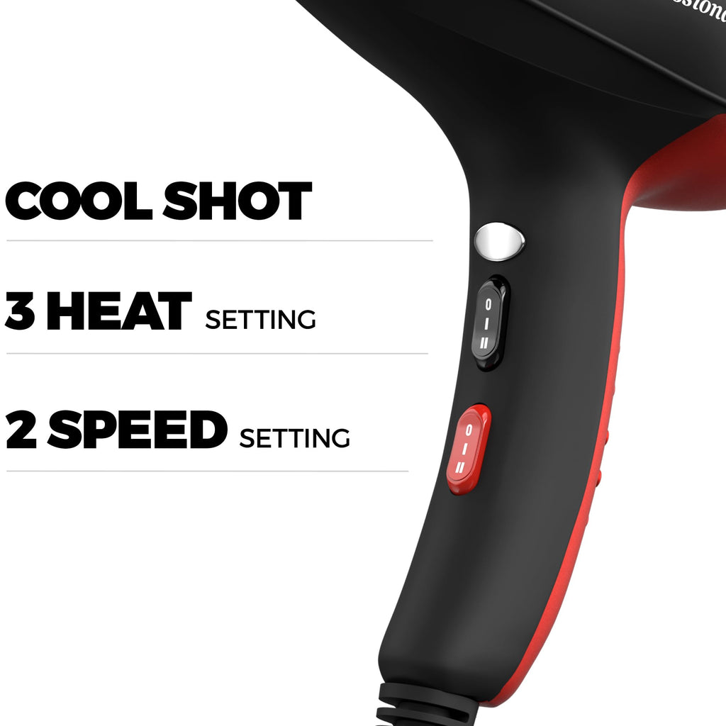 Ionic Curly Hair Dryer with Diffuser E82724