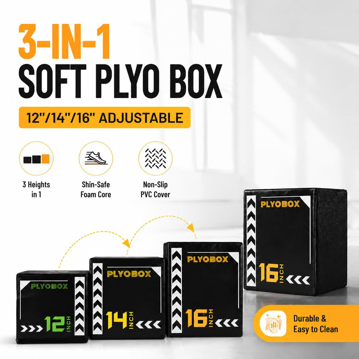 3-in-1 Foam Plyo Box R735502