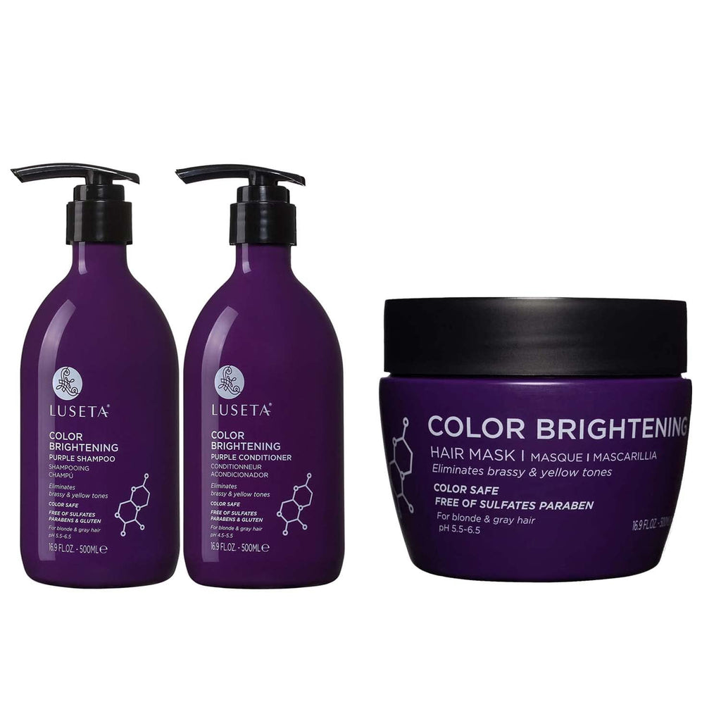 Purple Shampoo & Conditioner Set and Hair Mask Bundle T528212