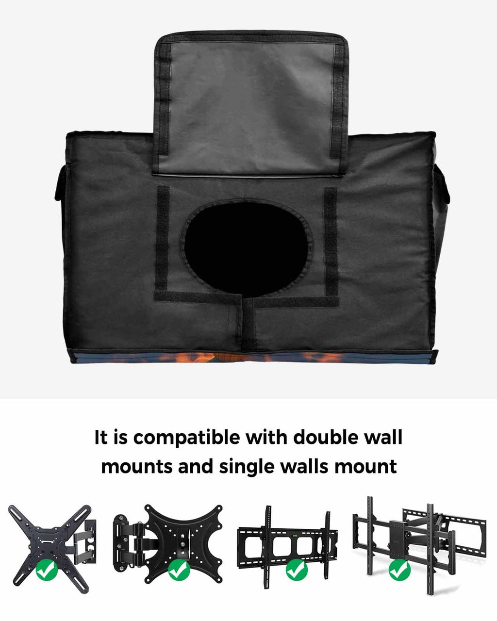 Waterproof Weatherproof Outdoor TV Cover for 30 to 32 Inch Flat Screen T5096