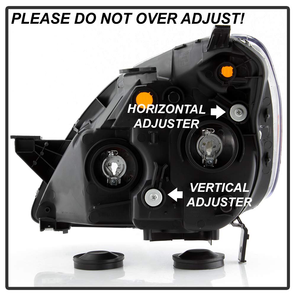 Black Headlights Replacement Pair Set H79904