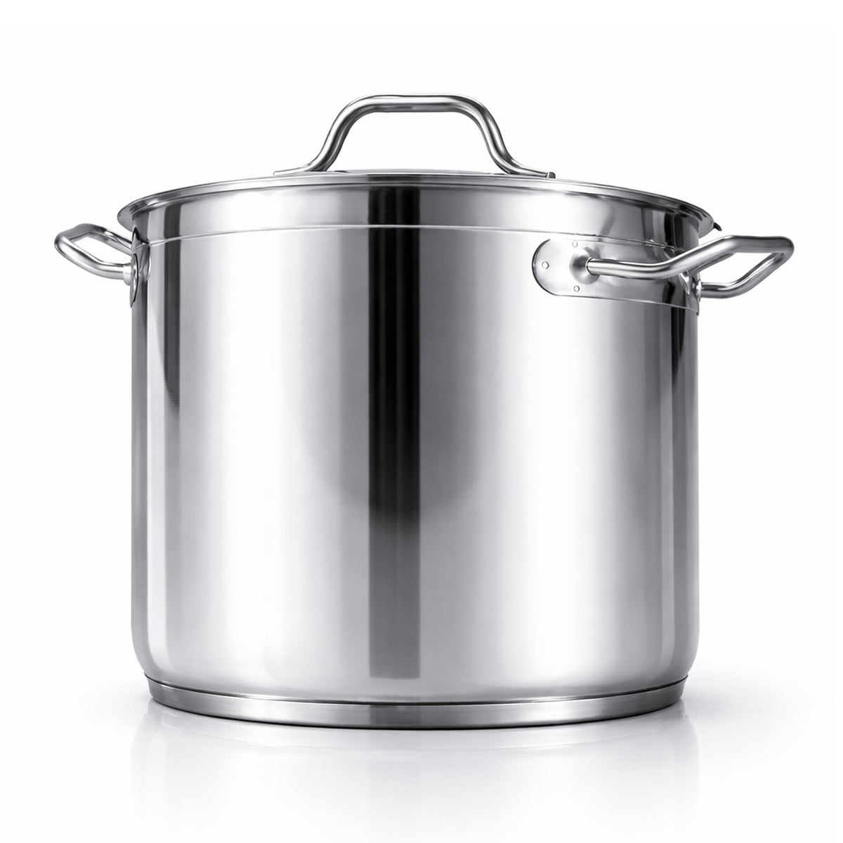 60 Qt Stainless Steel Stockpot with Lid A861828
