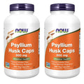 Psyllium Husk 500mg 500 Capsule 2 Pack W5766