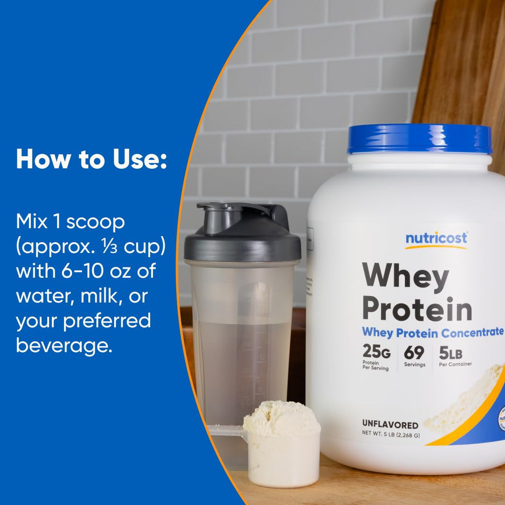 Whey Protein Concentrate Powder 5 LB D86062