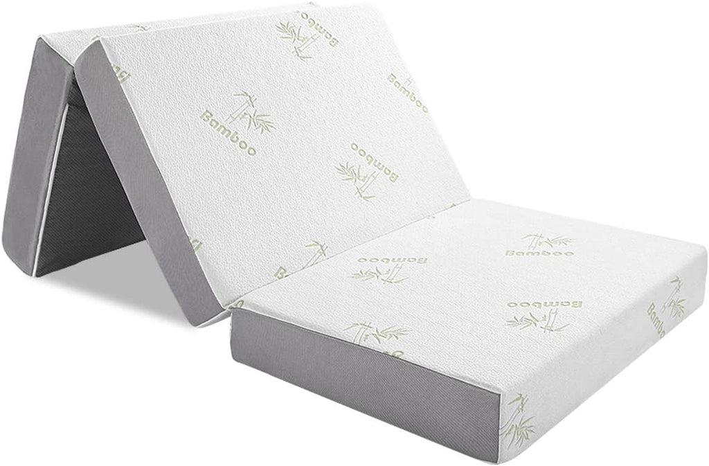 Twin 5 Inch Memory Foam Trifold Mattress A298