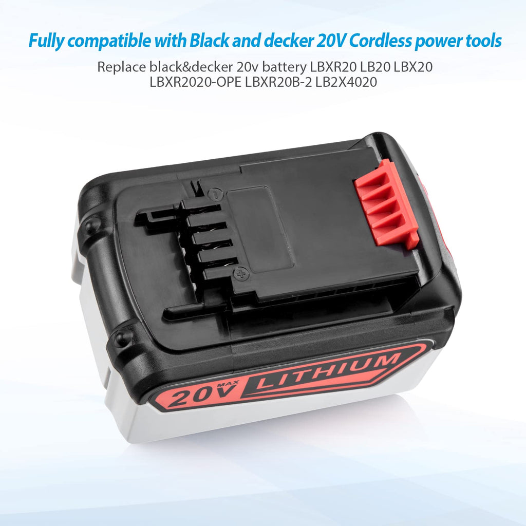 20V 6.0Ah Lithium Ion Replacement Battery D457187