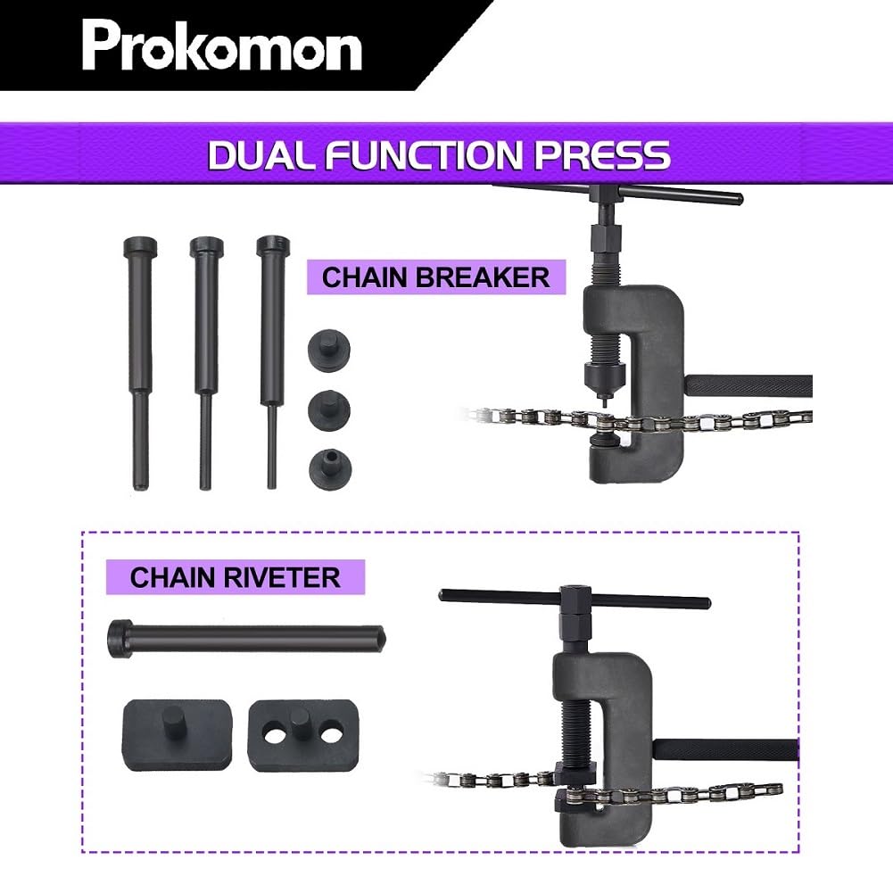 13 Pieces Chain Breaker Tool Kit Y7561