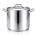 60 Qt Stainless Steel Stockpot with Lid A861828