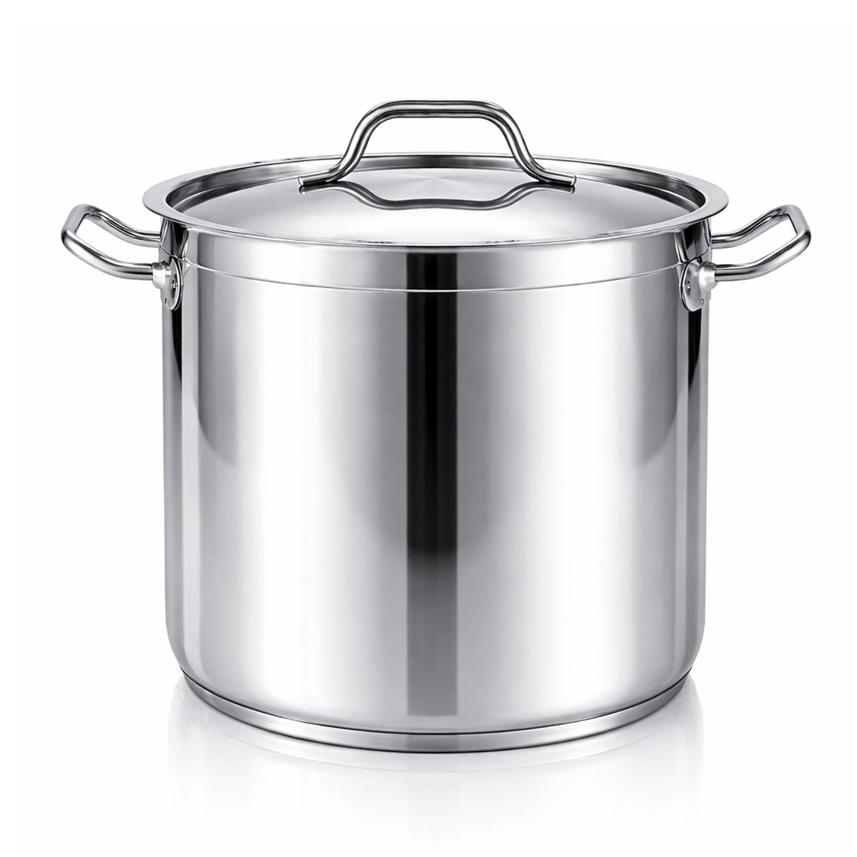 60 Qt Stainless Steel Stockpot with Lid A861828