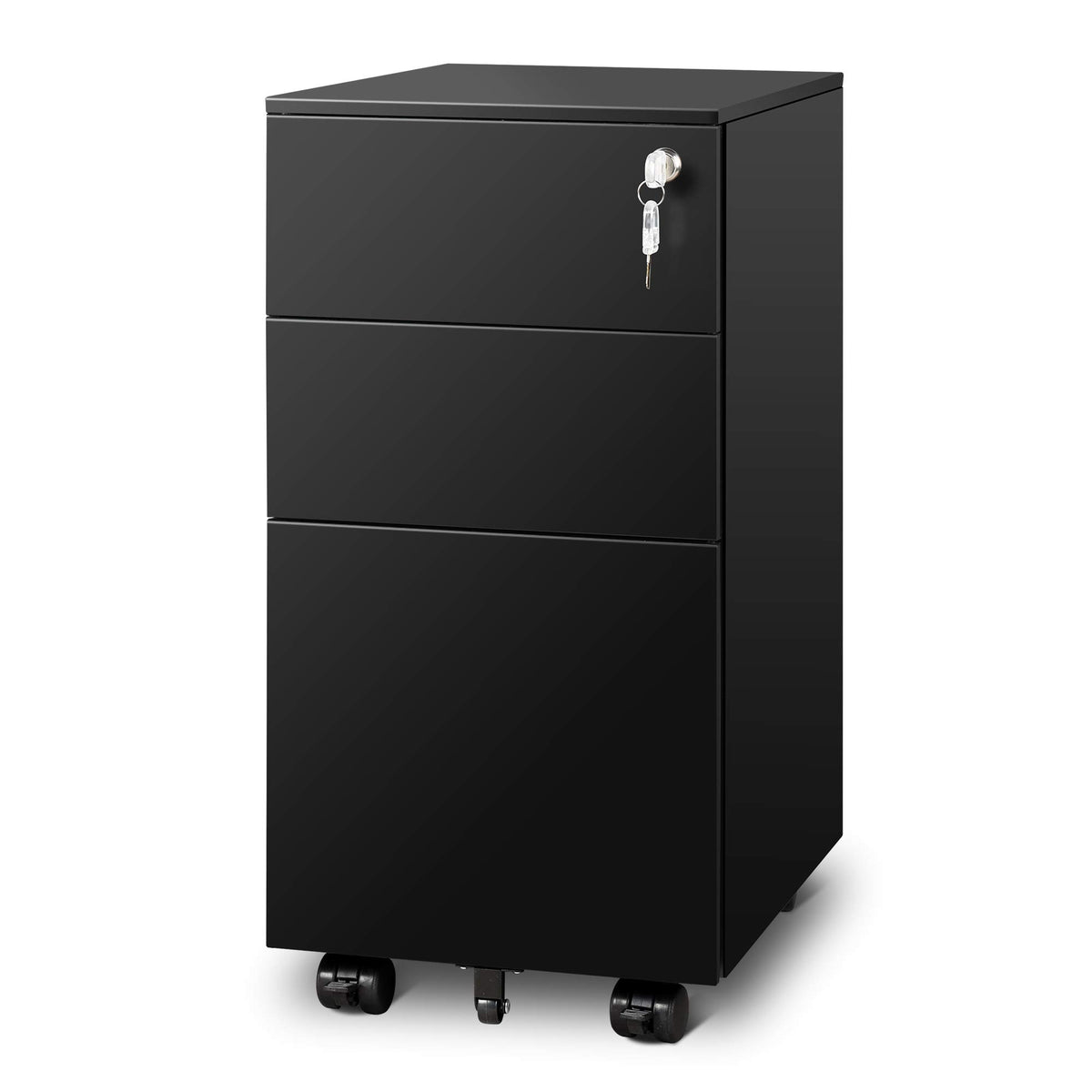 3 Drawer File Cabinet with Lock J9682