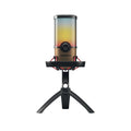 USB Microphone with RGB Lighting, 4 Polar Patterns, Black/Copper A343