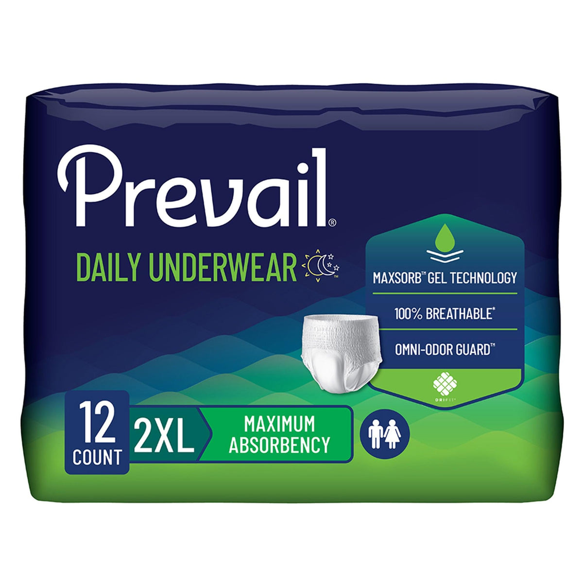 Disposable Incontinence Underwear 12 ct C668