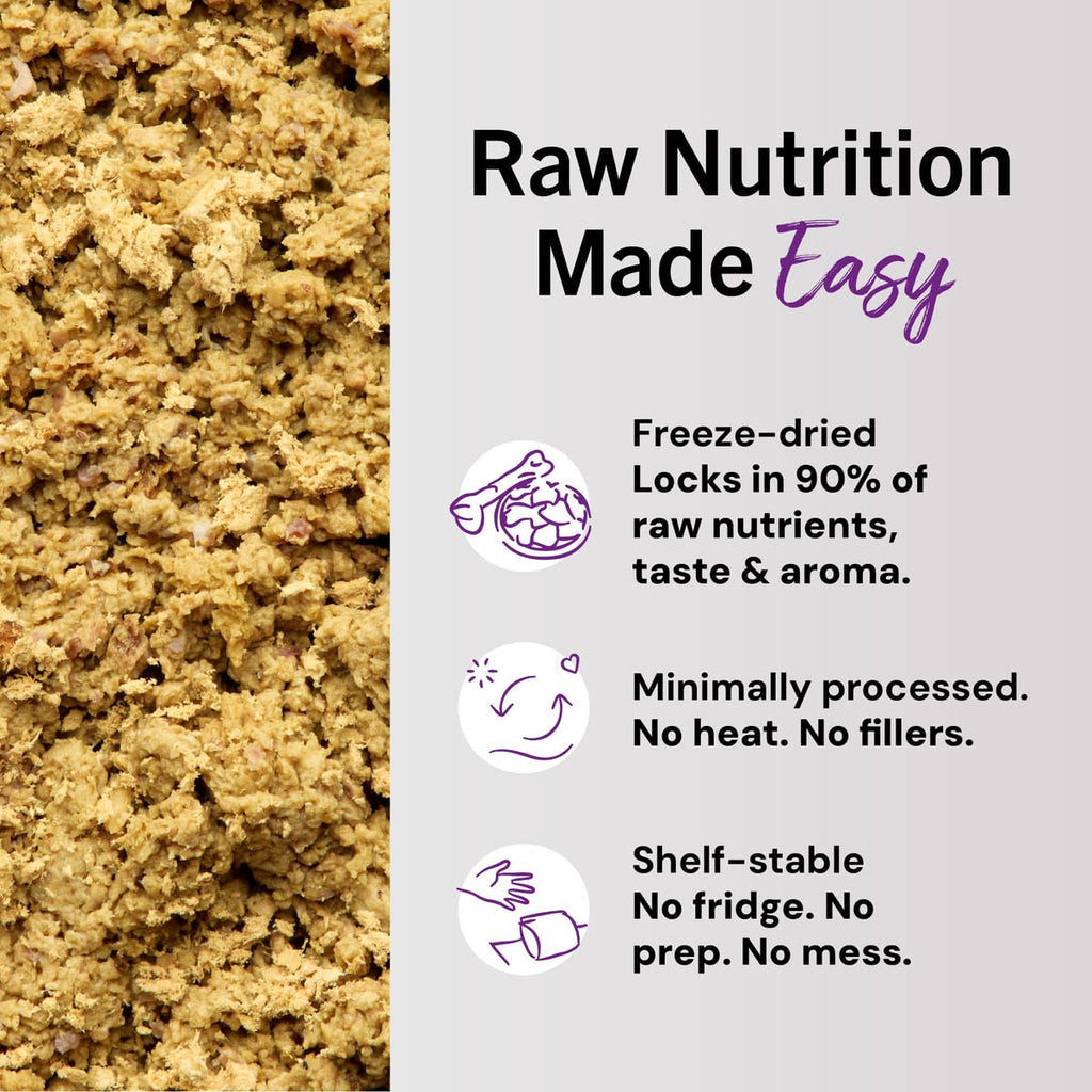 Freeze-Dried Raw Chicken Cat Food 3.5 oz A677763