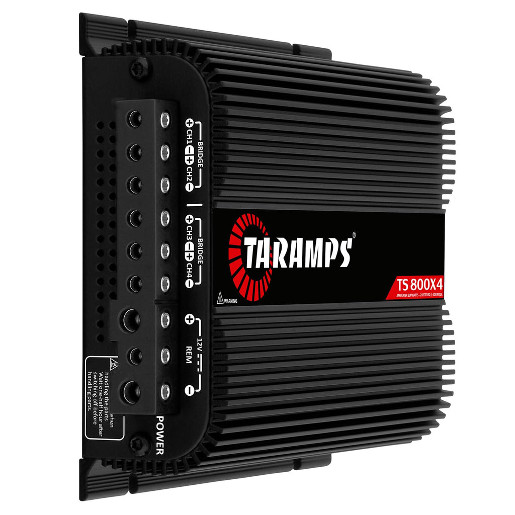 Black 800W RMS 4 Channel Class D Car Amplifier X97587