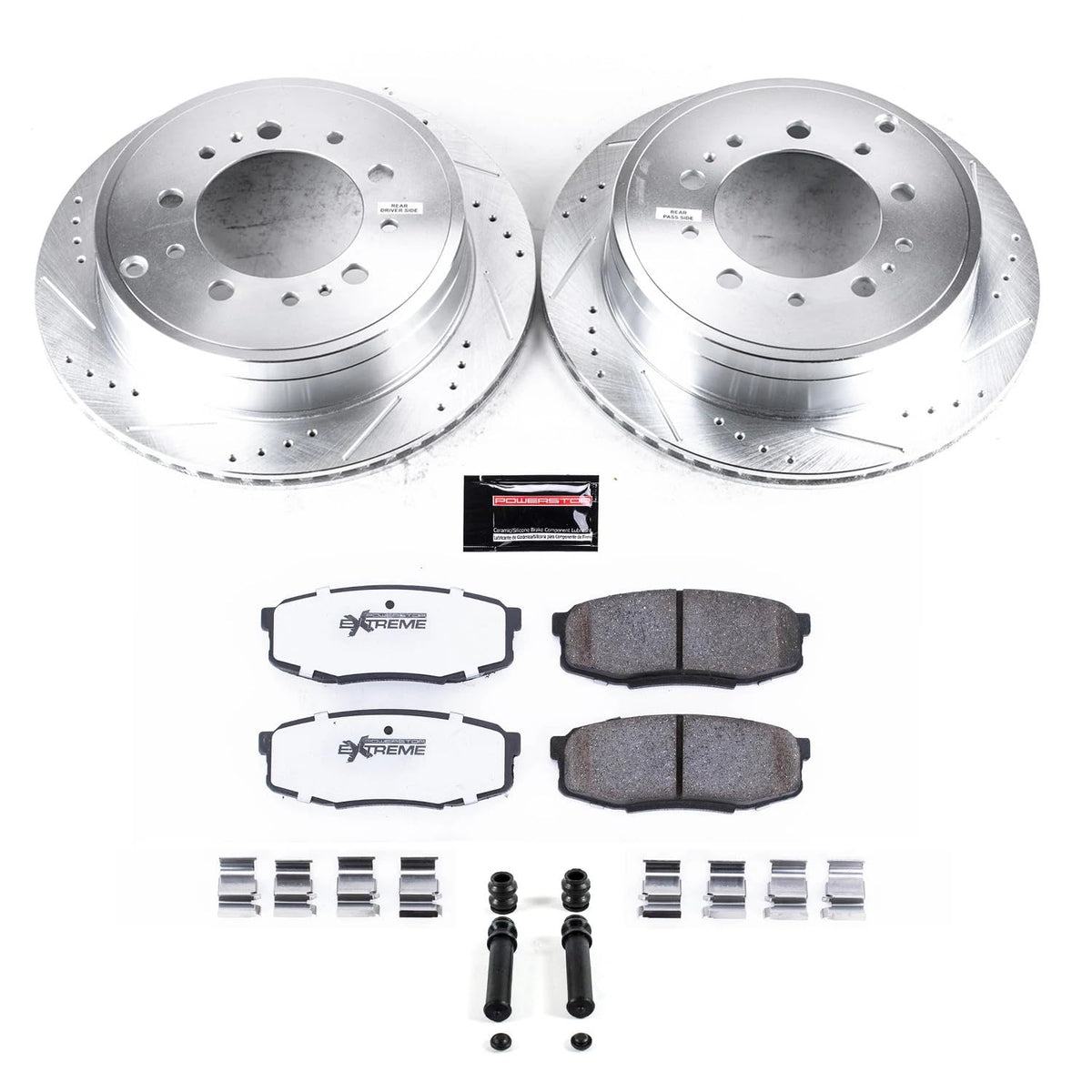 Rear Brake Pad & Rotor Kit P450