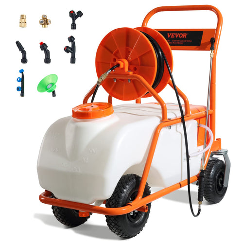15 Gallon Battery Powered Garden Weed Sprayer with Surfactant K43972
