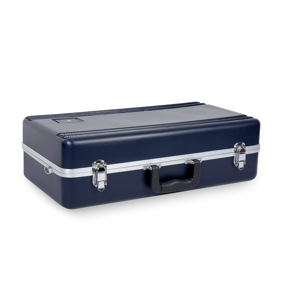Textured Blue ABS Trumpet Case with Velvet Interior U536