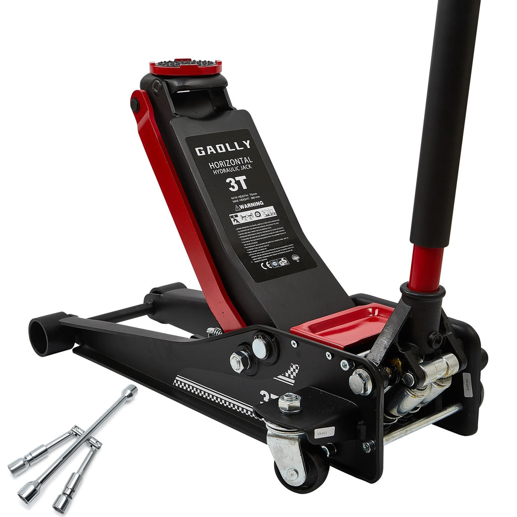 3 Ton Low Profile Steel Floor Jack Y6749