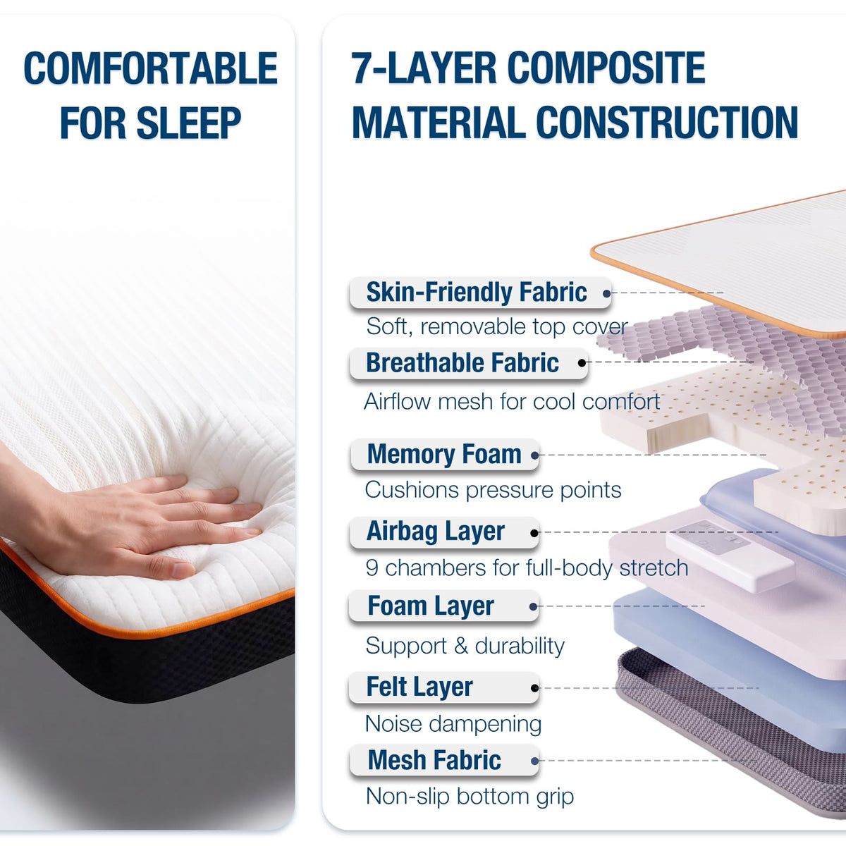 Twin XL Heating Massage Mat J958646