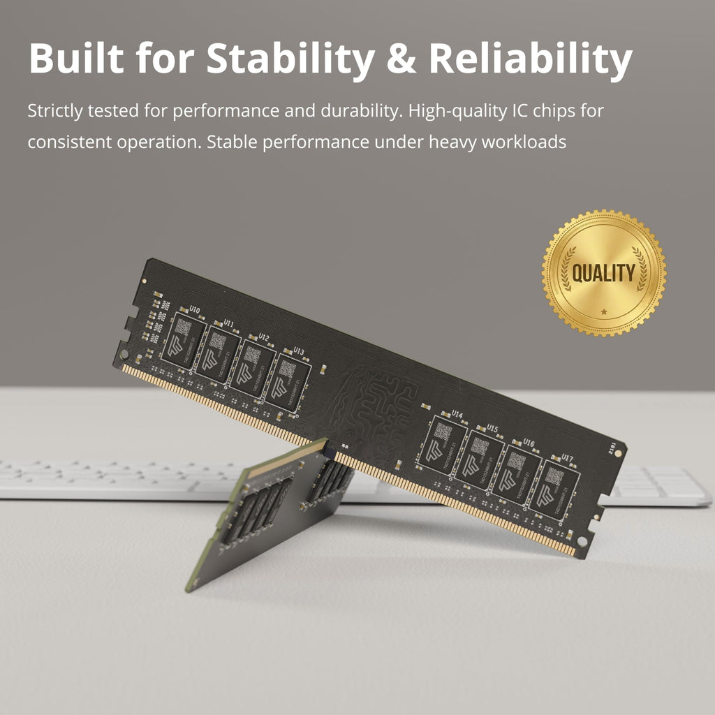 16GB Kit DDR4 2400MHz UDIMM Desktop RAM 288-Pin Non-ECC Unbuffered DIMM Memory R206633