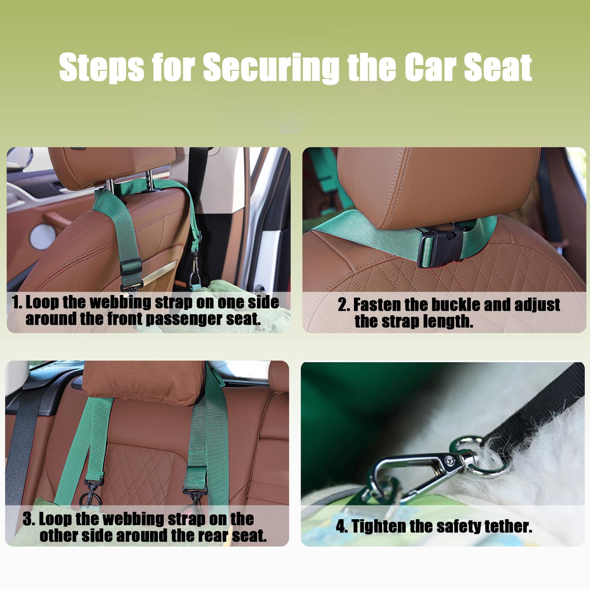2-in-1 Dog Car Seat Q47697