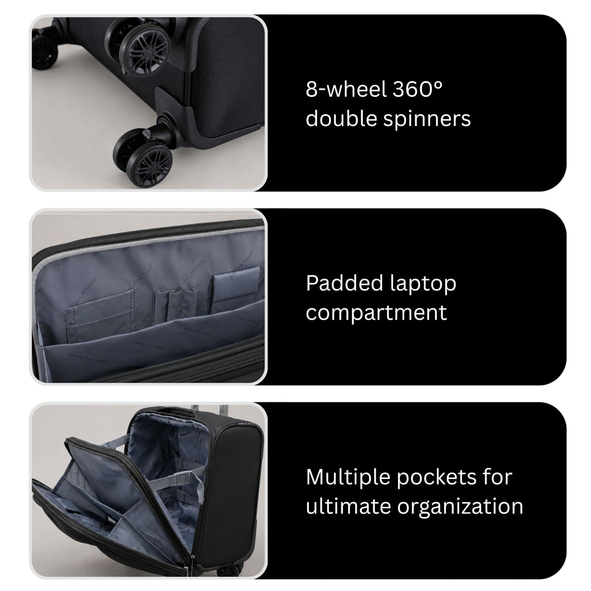 Carry-On Spinner Briefcase W699378