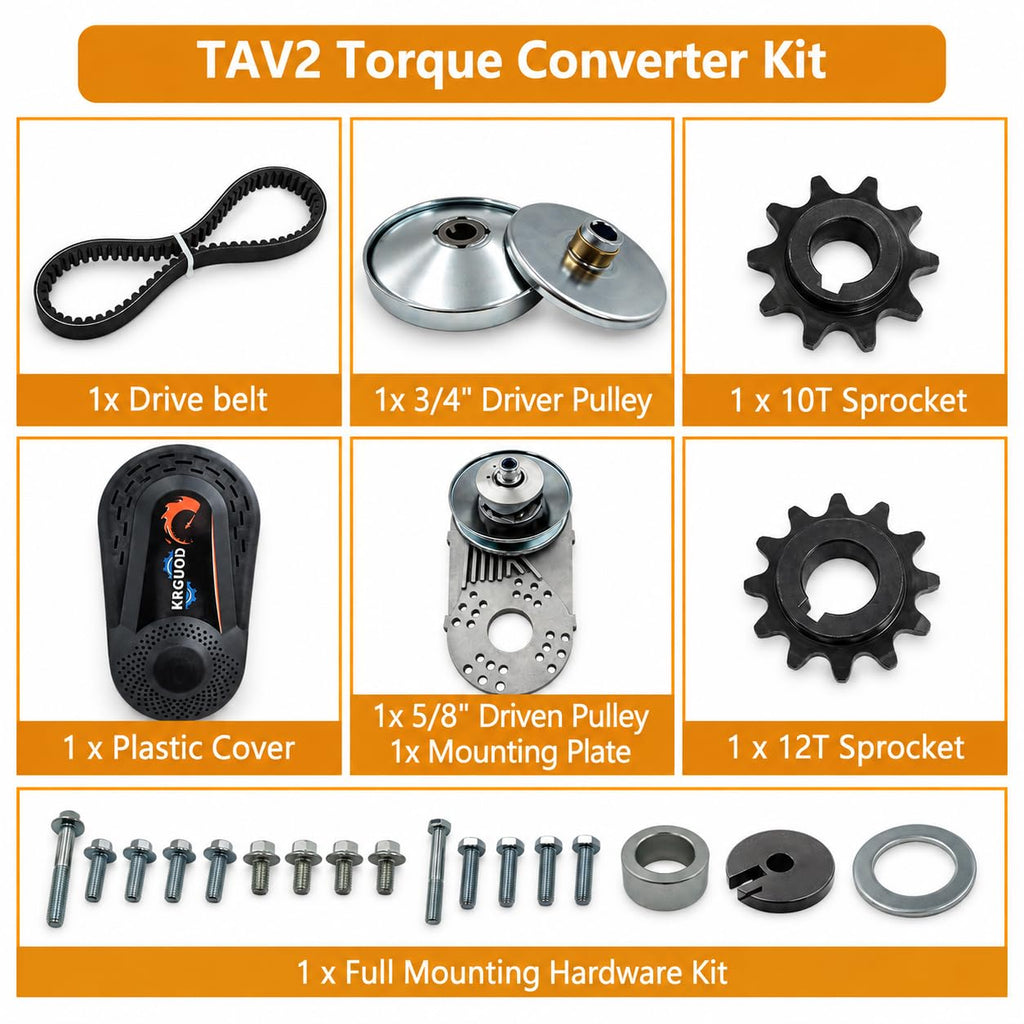 30 Series Torque Converter 3/4" Bore CVT Clutch Kit O12460