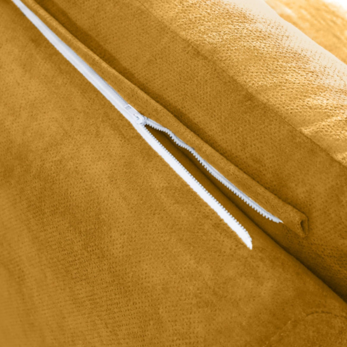 Yellow Memory Foam Bean Bag Chair with Ottoman K768