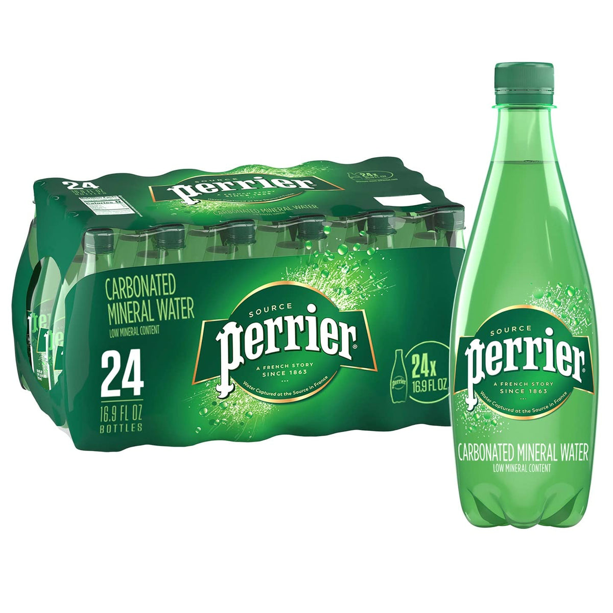 Sparkling Mineral Water 16.9-Ounce 24 Count L6716